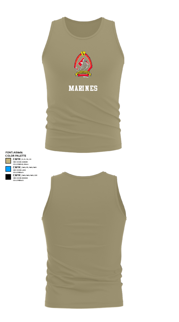Tank Top, 1/6 Charlie company, , Teamtime, Team time, sublimation, custom sports apparel, team uniforms, spirit wear, spiritwear, sports uniforms, custom shirts, team store, custom team store, fundraiser sports, apparel fundraiser