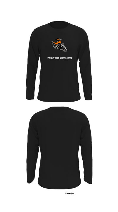 Fernley High School Cheer 3122898 Long Sleeve Performance Shirt - 14