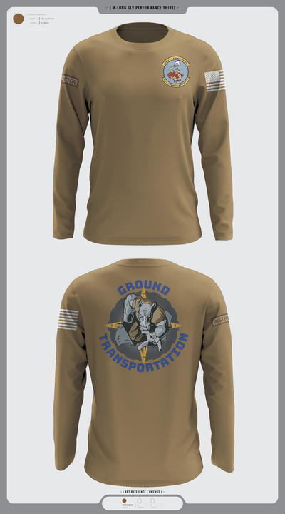 368 TRS 76813017 Long Sleeve Performance Shirt - 1