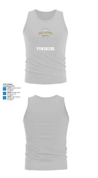 Tank Top, Punshers, Softball, Teamtime, Team time, sublimation, custom sports apparel, team uniforms, spirit wear, spiritwear, sports uniforms, custom shirts, team store, custom team store, fundraiser sports, apparel fundraiser