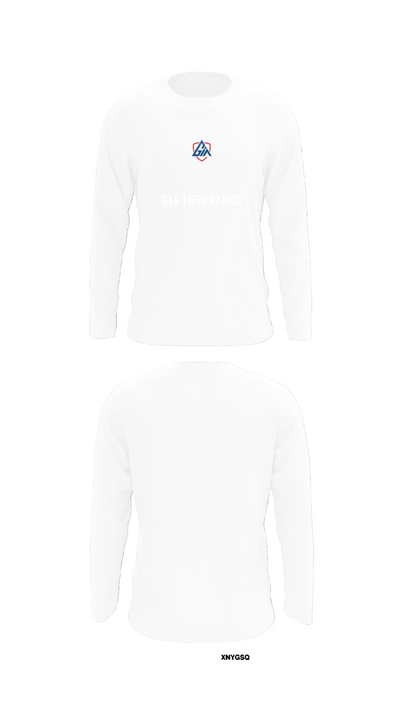 Gia Insurance 46004166 Long Sleeve Performance Shirt - 8