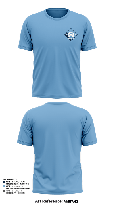 DMV Rebels Basketball Club 74789551 Short Sleeve Performance Shirt - 3