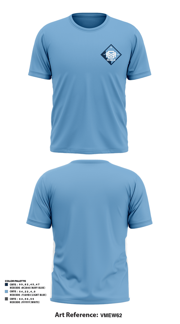 Short Sleeve Performance Shirt, DMV Rebels Basketball Club, Men's Basketball, Teamtime, Team time, sublimation, custom sports apparel, team uniforms, spirit wear, spiritwear, sports uniforms, custom shirts, team store, custom team store, fundraiser sports, apparel fundraiser