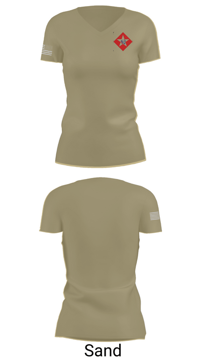1/6 58710445 Women's Short Sleeve V-neck Shirt - 88
