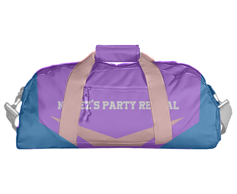 Duffle Bag, Narez's Party RentalNarez's Party Rental, , Teamtime, Team time, sublimation, custom sports apparel, team uniforms, spirit wear, spiritwear, sports uniforms, custom shirts, team store, custom team store, fundraiser sports, apparel fundraiser