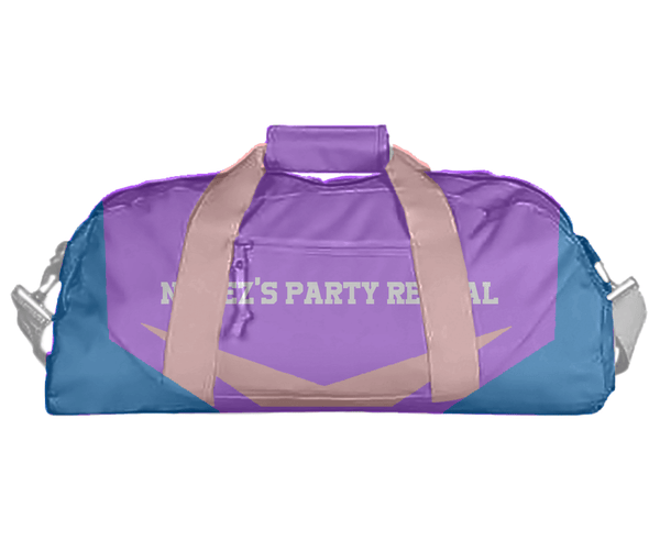 Duffle Bag, Narez's Party RentalNarez's Party Rental, , Teamtime, Team time, sublimation, custom sports apparel, team uniforms, spirit wear, spiritwear, sports uniforms, custom shirts, team store, custom team store, fundraiser sports, apparel fundraiser