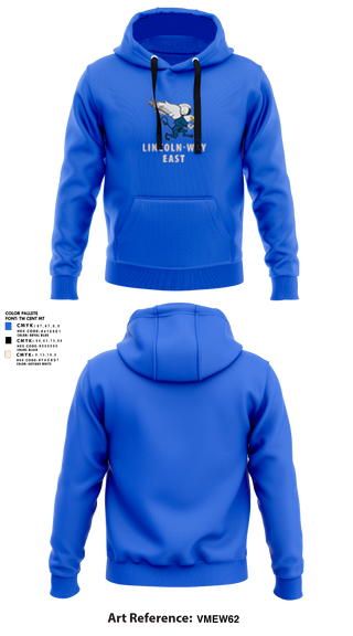 Hoodie, Lincoln-Way East, Golf, Teamtime, Team time, sublimation, custom sports apparel, team uniforms, spirit wear, spiritwear, sports uniforms, custom shirts, team store, custom team store, fundraiser sports, apparel fundraiser