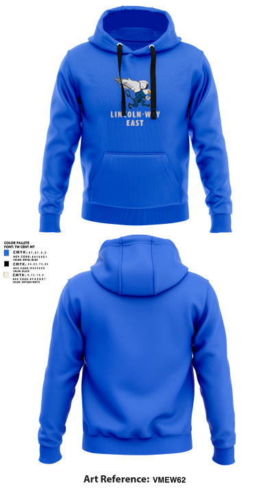Lincoln-Way East 14532205 Hoodie - 1