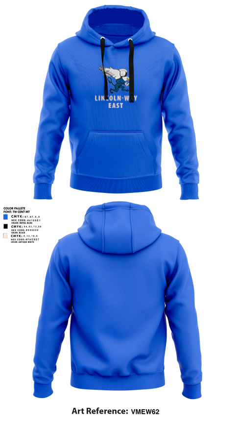 Hoodie, Lincoln-Way East, Golf, Teamtime, Team time, sublimation, custom sports apparel, team uniforms, spirit wear, spiritwear, sports uniforms, custom shirts, team store, custom team store, fundraiser sports, apparel fundraiser
