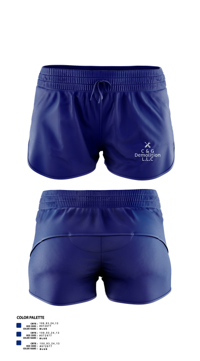 C&G Demolition L.L.C 56452026 Women's Shorts - 2