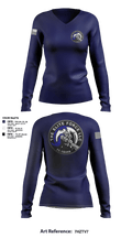 The Elite Force Llc 33160715 Women's Long Sleeve V-neck Shirt - 4