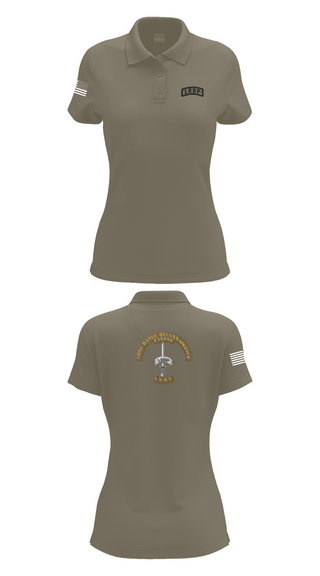 Womens Short Sleeve Performance Polo, 1/506 Inf, CSC, LRRP, , Teamtime, Team time, sublimation, custom sports apparel, team uniforms, spirit wear, spiritwear, sports uniforms, custom shirts, team store, custom team store, fundraiser sports, apparel fundraiser