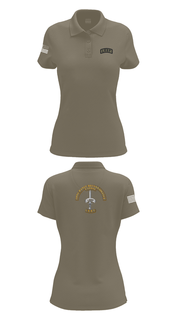 Womens Short Sleeve Performance Polo, 1/506 Inf, CSC, LRRP, , Teamtime, Team time, sublimation, custom sports apparel, team uniforms, spirit wear, spiritwear, sports uniforms, custom shirts, team store, custom team store, fundraiser sports, apparel fundraiser