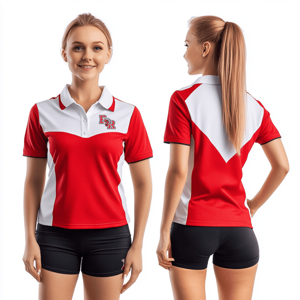 Womens Short Sleeve Performance Polo, Bridgewater-Raynham Regional High School Volleyball, Women's Volleyball, Teamtime, Team time, sublimation, custom sports apparel, team uniforms, spirit wear, spiritwear, sports uniforms, custom shirts, team store, custom team store, fundraiser sports, apparel fundraiser