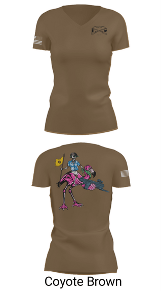 Women's Short Sleeve Vneck Shirt, , National Guard, Teamtime, Team time, sublimation, custom sports apparel, team uniforms, spirit wear, spiritwear, sports uniforms, custom shirts, team store, custom team store, fundraiser sports, apparel fundraiser