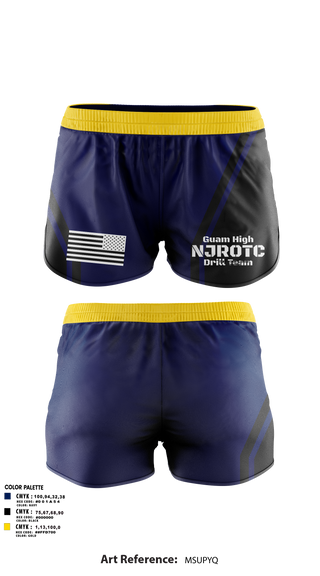 Ranger Panties, Guam High NJROTC Drill Team, , Teamtime, Team time, sublimation, custom sports apparel, team uniforms, spirit wear, spiritwear, sports uniforms, custom shirts, team store, custom team store, fundraiser sports, apparel fundraiser