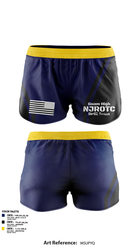 Ranger Panties, Guam High NJROTC Drill Team, , Teamtime, Team time, sublimation, custom sports apparel, team uniforms, spirit wear, spiritwear, sports uniforms, custom shirts, team store, custom team store, fundraiser sports, apparel fundraiser