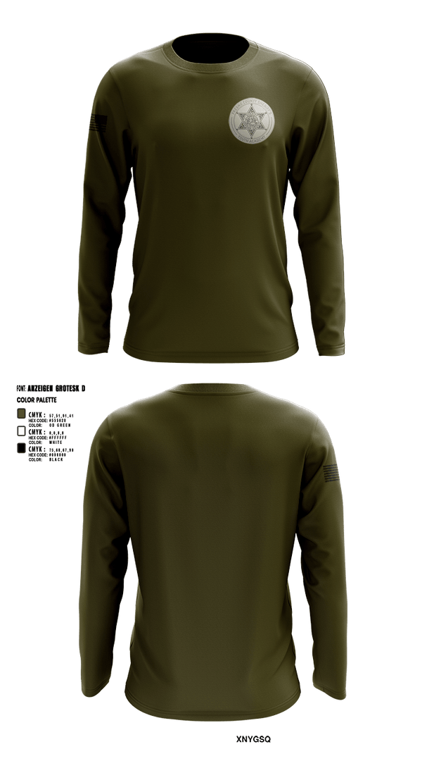 Long Sleeve Performance Shirt, Fresno Sheriff Youth Academy, , Teamtime, Team time, sublimation, custom sports apparel, team uniforms, spirit wear, spiritwear, sports uniforms, custom shirts, team store, custom team store, fundraiser sports, apparel fundraiser