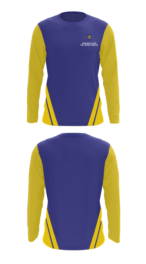Long Sleeve Performance Shirt, Riverdale Baptist High School Baseball, Baseball, Teamtime, Team time, sublimation, custom sports apparel, team uniforms, spirit wear, spiritwear, sports uniforms, custom shirts, team store, custom team store, fundraiser sports, apparel fundraiser