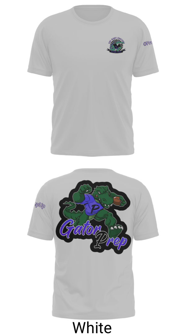 Short Sleeve Performance Shirt, Gator Prep, Football, Teamtime, Team time, sublimation, custom sports apparel, team uniforms, spirit wear, spiritwear, sports uniforms, custom shirts, team store, custom team store, fundraiser sports, apparel fundraiser