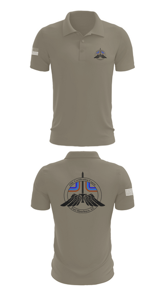Short Sleeve Performance Polo, 2-13th AVN REGT, 150U Certification Course, , Teamtime, Team time, sublimation, custom sports apparel, team uniforms, spirit wear, spiritwear, sports uniforms, custom shirts, team store, custom team store, fundraiser sports, apparel fundraiser