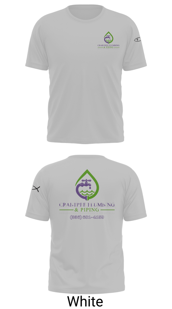 Old School Cotton Feel Shirt, Crabtree Plumbing & Piping, , Teamtime, Team time, sublimation, custom sports apparel, team uniforms, spirit wear, spiritwear, sports uniforms, custom shirts, team store, custom team store, fundraiser sports, apparel fundraiser