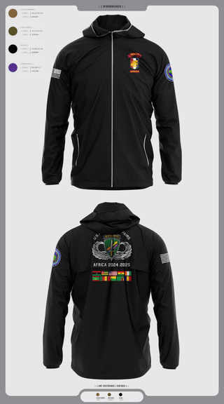Windbreaker, 478th CA BN (A), Army, Teamtime, Team time, sublimation, custom sports apparel, team uniforms, spirit wear, spiritwear, sports uniforms, custom shirts, team store, custom team store, fundraiser sports, apparel fundraiser