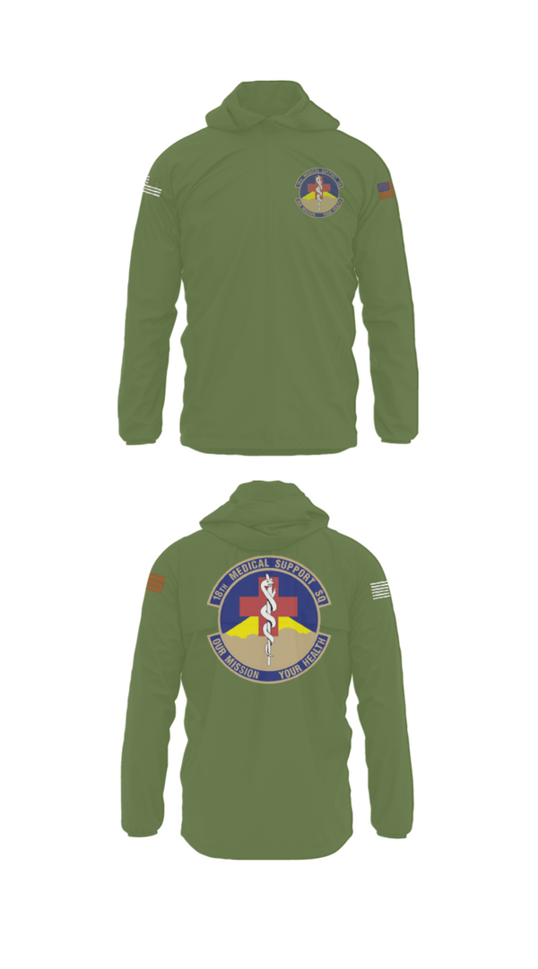 Windbreaker, 18 MDSS, Air Force, Teamtime, Team time, sublimation, custom sports apparel, team uniforms, spirit wear, spiritwear, sports uniforms, custom shirts, team store, custom team store, fundraiser sports, apparel fundraiser