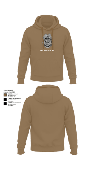 Hoodie, 2nd MTB/70th RTI, Army, Teamtime, Team time, sublimation, custom sports apparel, team uniforms, spirit wear, spiritwear, sports uniforms, custom shirts, team store, custom team store, fundraiser sports, apparel fundraiser