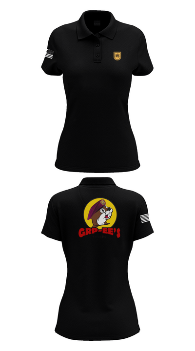 1-1 SFG(A), S-3 84488756 Women's Short Sleeve Performance Polo  - 35