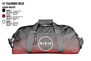 Duffle Bag, NEA ELITE, Track & Field, Teamtime, Team time, sublimation, custom sports apparel, team uniforms, spirit wear, spiritwear, sports uniforms, custom shirts, team store, custom team store, fundraiser sports, apparel fundraiser