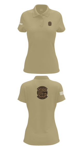 Women's Short Sleeve Performance Polo, 96 APS, Air Force, Teamtime, Team time, sublimation, custom sports apparel, team uniforms, spirit wear, spiritwear, sports uniforms, custom shirts, team store, custom team store, fundraiser sports, apparel fundraiser