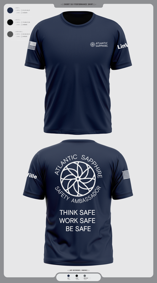 Short Sleeve Performance Shirt, LinVille, Navy, Teamtime, Team time, sublimation, custom sports apparel, team uniforms, spirit wear, spiritwear, sports uniforms, custom shirts, team store, custom team store, fundraiser sports, apparel fundraiser