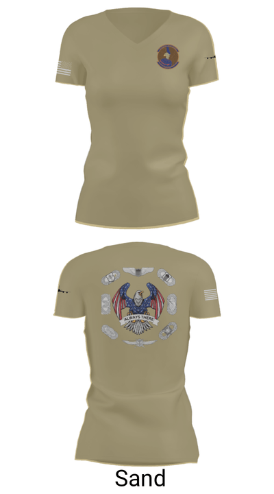22nd OSS 19012773 Women's Short Sleeve V-neck Shirt - 88