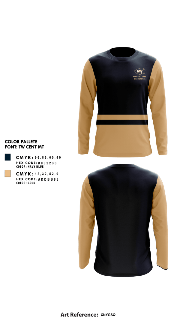 Long Sleeve Performance Shirt, Marked Tree High School Basketball, Men's Basketball, Teamtime, Team time, sublimation, custom sports apparel, team uniforms, spirit wear, spiritwear, sports uniforms, custom shirts, team store, custom team store, fundraiser sports, apparel fundraiser