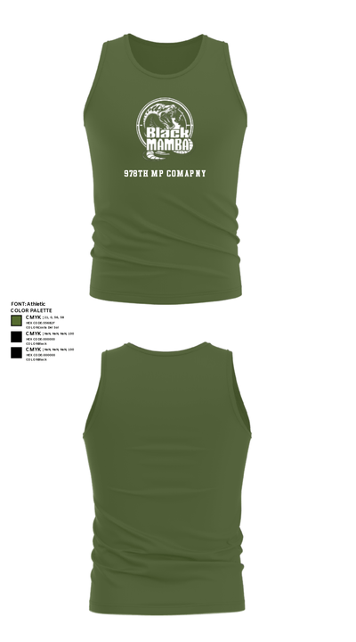 978th MP Comapny 22657542 Tank Top - 59
