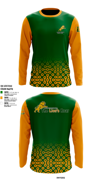 Louisa County High School Wrestling 22462068 Long Sleeve Performance Shirt 30