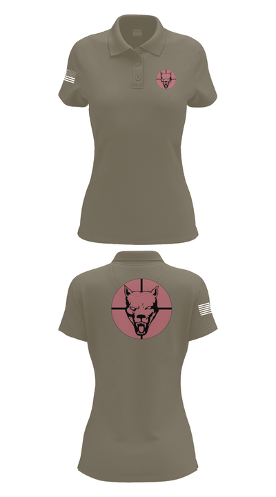 Hellhound PLT, A CO, 2-8 CAV 17727994 Women's Short Sleeve Performance Polo  - 75