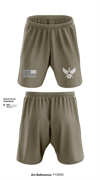 Athletic Shorts With Pockets, 131st CES131st CES Power Pro, , Teamtime, Team time, sublimation, custom sports apparel, team uniforms, spirit wear, spiritwear, sports uniforms, custom shirts, team store, custom team store, fundraiser sports, apparel fundraiser