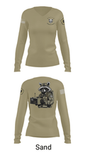 Node 66216 Bandwidth Bandits 75270738 Women's Long Sleeve V-neck Shirt - 97