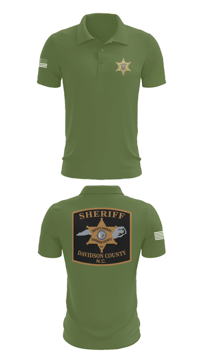DCSO 2nd Squad 88139355 Short Sleeve Performance Polo - 45