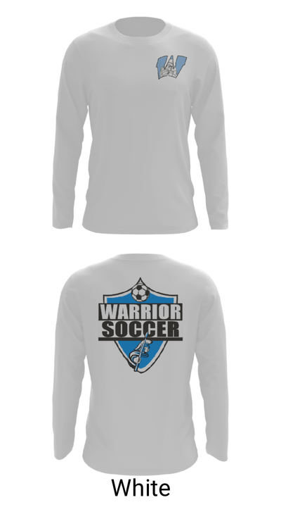 Willowbrook Warriors 8635943 Long Sleeve Performance Shirt - 7