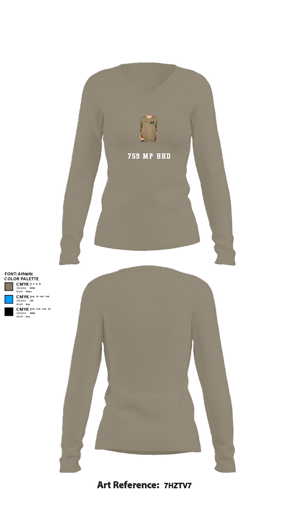 Womens Long Sleeve Vneck Shirt, 759 mp hhd, , Teamtime, Team time, sublimation, custom sports apparel, team uniforms, spirit wear, spiritwear, sports uniforms, custom shirts, team store, custom team store, fundraiser sports, apparel fundraiser