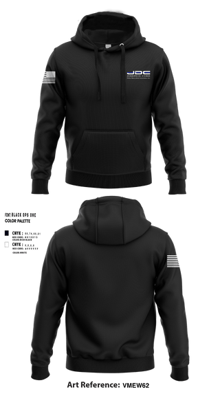 Hoodie, JDC PBA, Police, Teamtime, Team time, sublimation, custom sports apparel, team uniforms, spirit wear, spiritwear, sports uniforms, custom shirts, team store, custom team store, fundraiser sports, apparel fundraiser