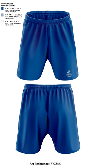 Athletic Shorts With Pockets, Arnold High School Golf, Golf, Teamtime, Team time, sublimation, custom sports apparel, team uniforms, spirit wear, spiritwear, sports uniforms, custom shirts, team store, custom team store, fundraiser sports, apparel fundraiser