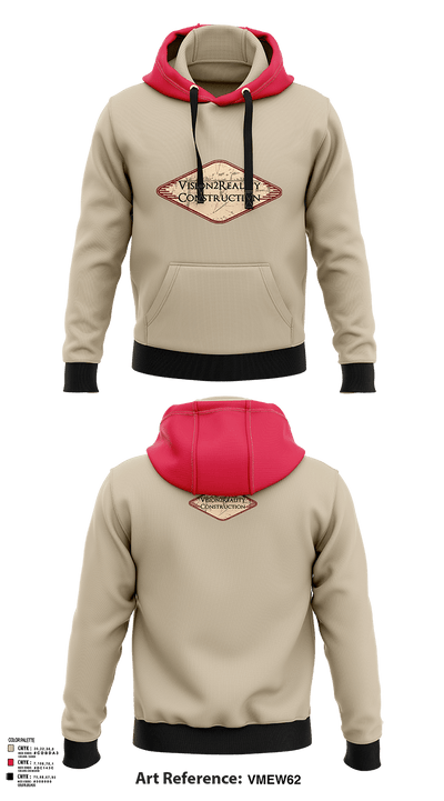 Vision2Reality 33801681 Hoodie - 117