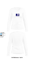 BC Lacrosse Association (BCLA) 83630606 Women's Long Sleeve V-neck Shirt - 15