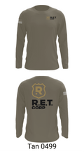 RET CORP 33326250 Long Sleeve Performance Shirt - 63