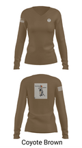 a-co 2-2in 3/10 62534223 Women's Long Sleeve V-neck Shirt -1 17