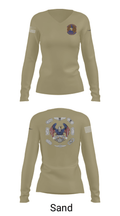 22nd OSS 19012773 Women's Long Sleeve V-neck Shirt - 97